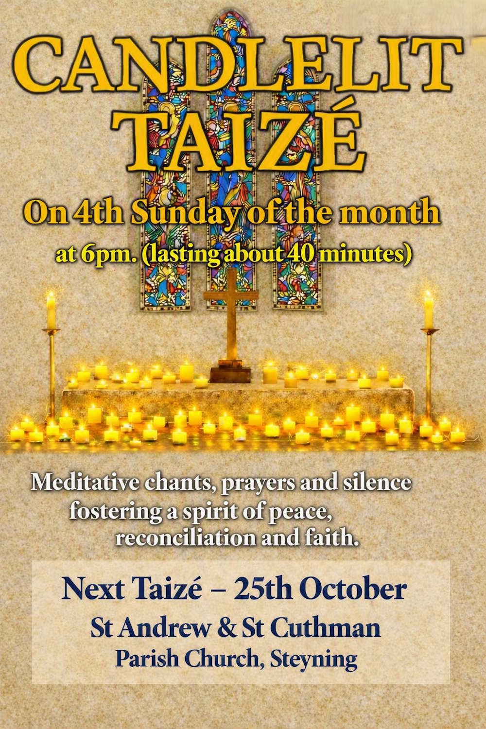 25th October 2026 Taize poster (002)
